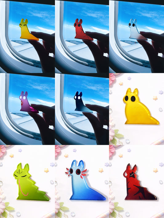 [Pre-order] Rainworld Jelly Slug Cat Thick Acrylic Standee