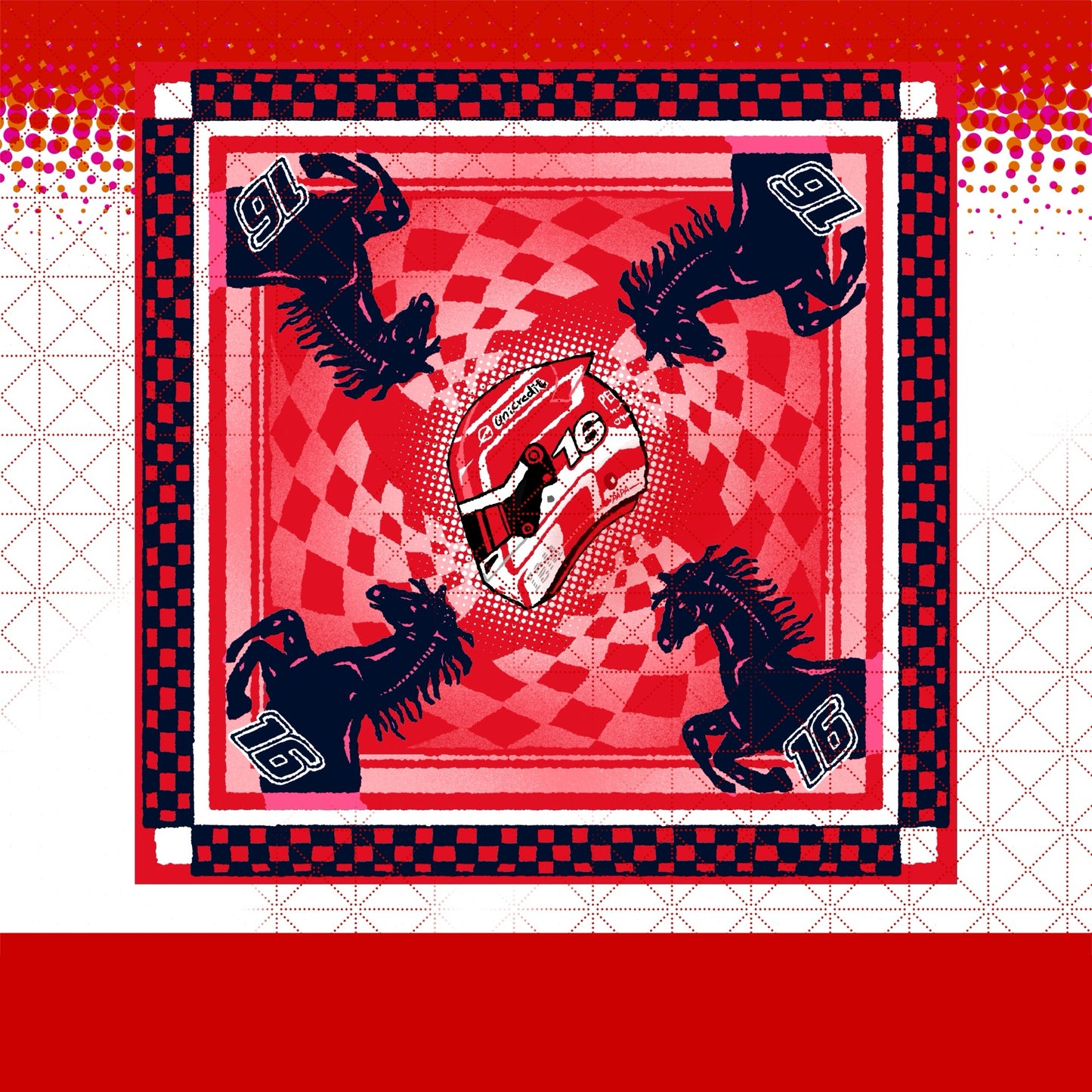 [Pre-order] Drivers Silk Scarf