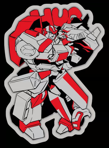 Dratchet Matt Silver Sticker