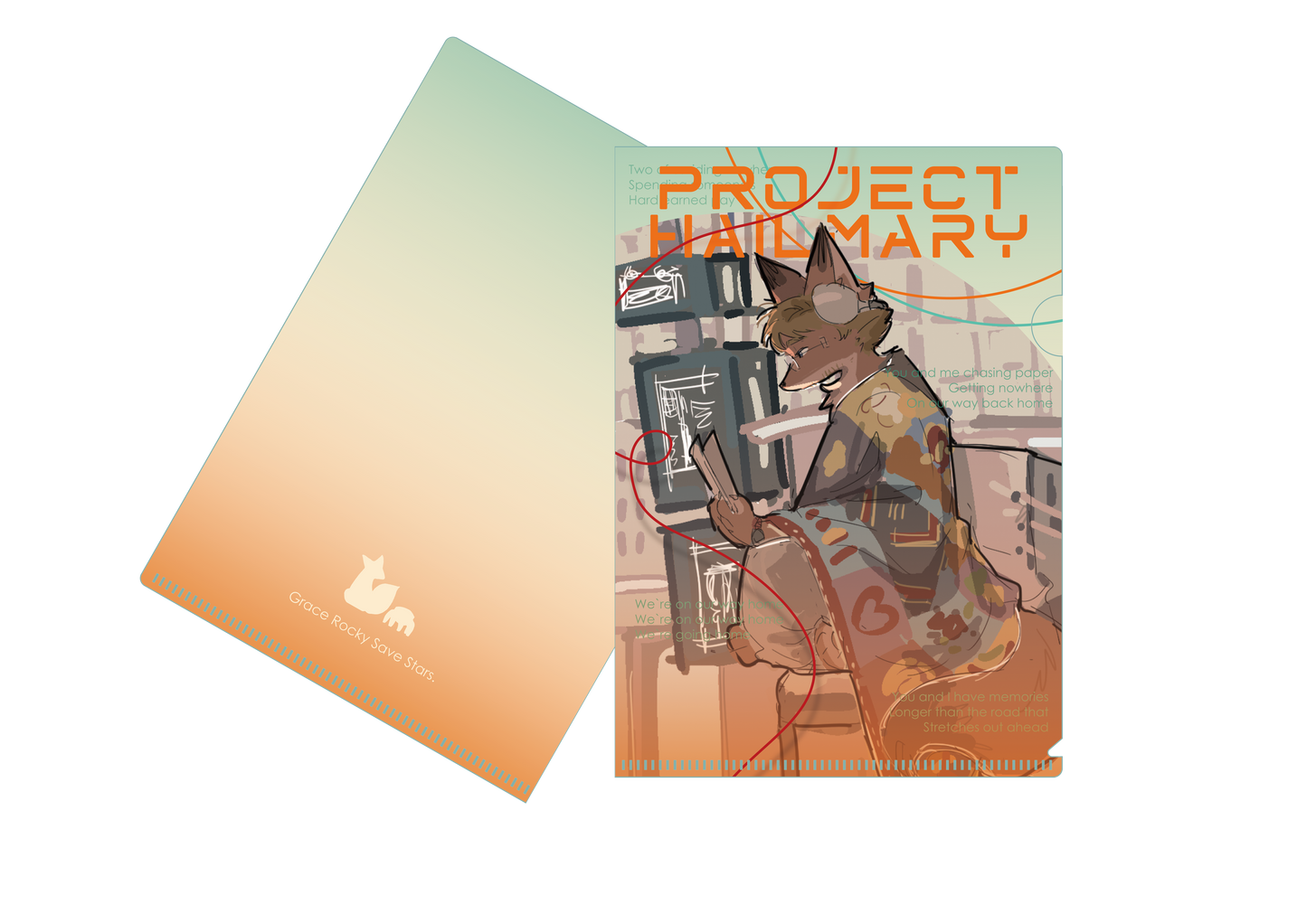 [In Stock] Ryland Grace A4 File Folder