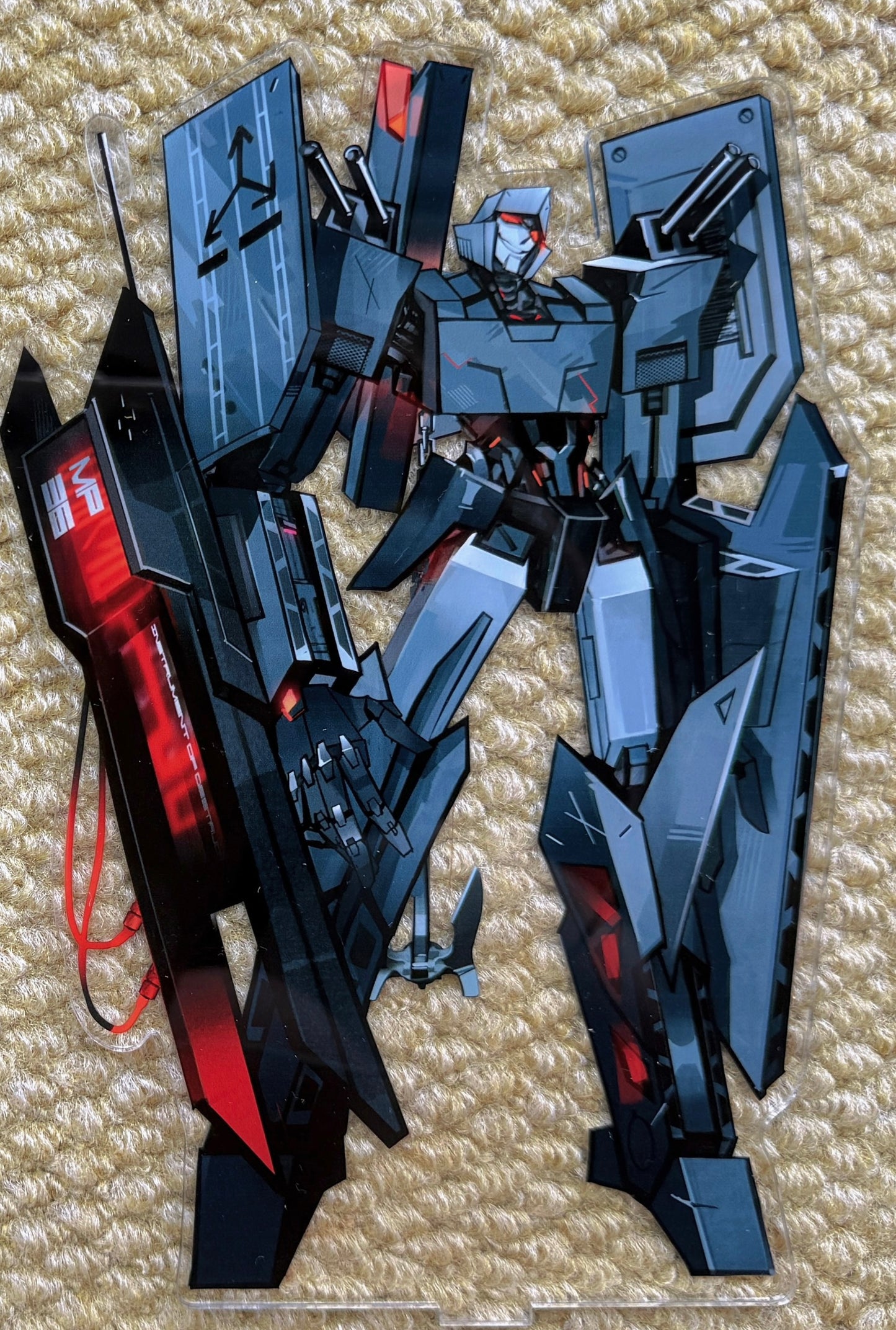 Aircraft Carrier Megatron Large Acrylic Standee