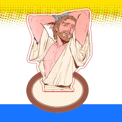 Acrylic bondage standee
