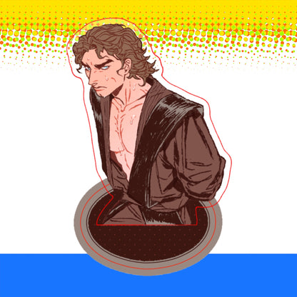 Acrylic bondage standee