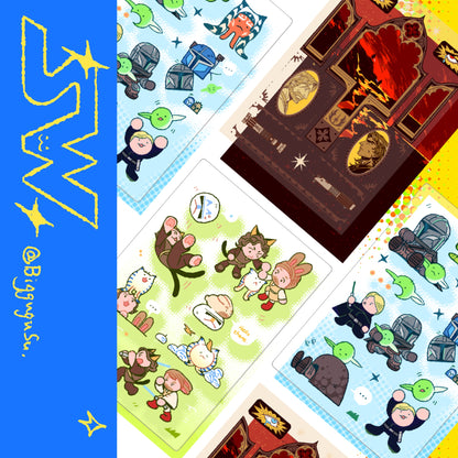 SW Water-proof Sticker Sheet