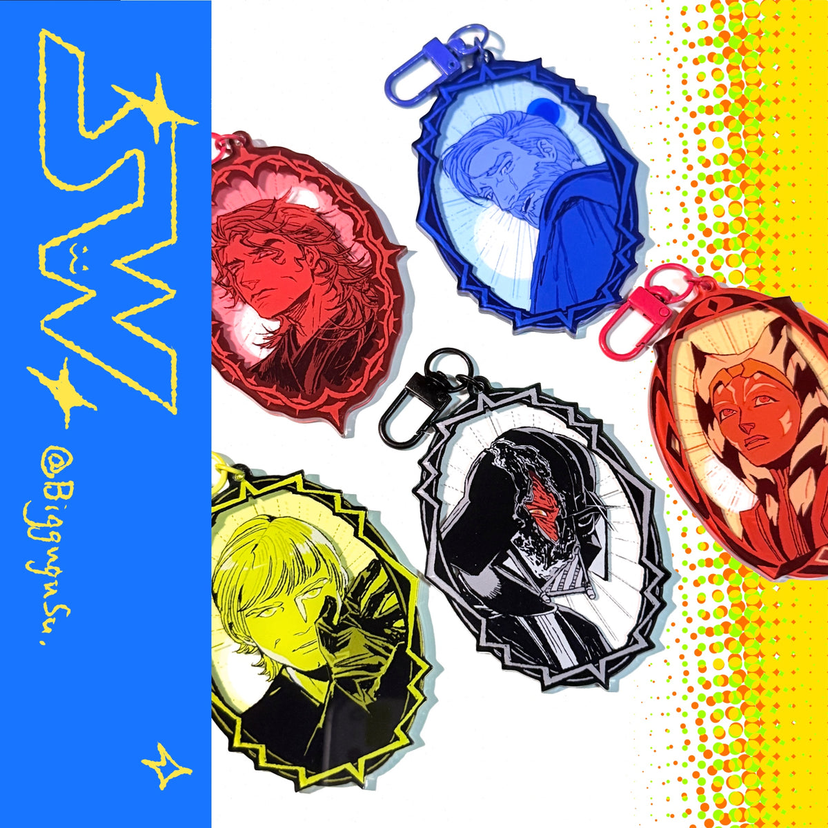 SW Acrylic Keychain