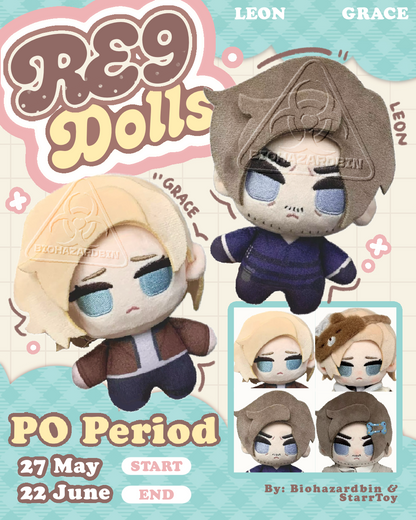 [Pre-order]Leon and Grace 10cm dolls