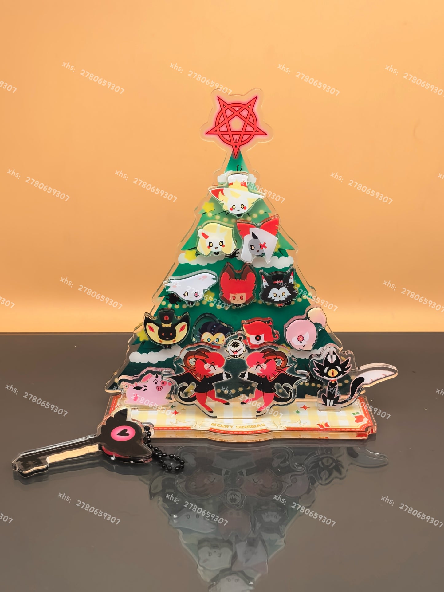 Christmas HH Magnetic Detachable Acrylic Standee
