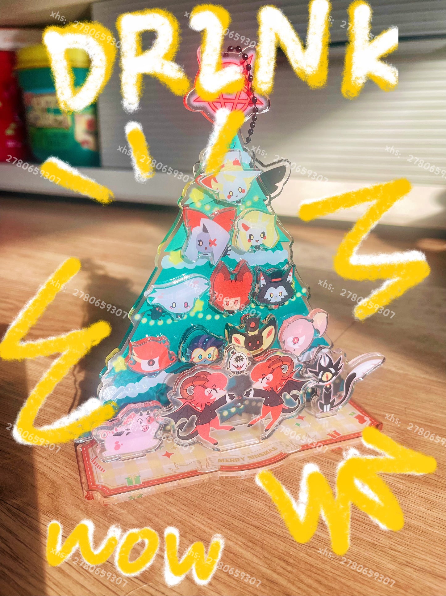 Christmas HH Magnetic Detachable Acrylic Standee