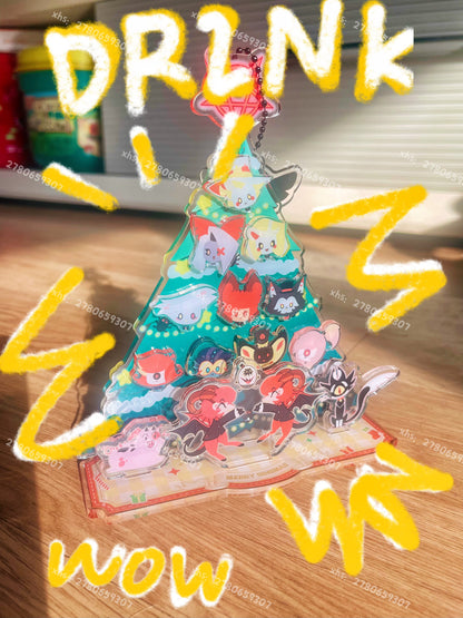 Christmas HH Magnetic Detachable Acrylic Standee