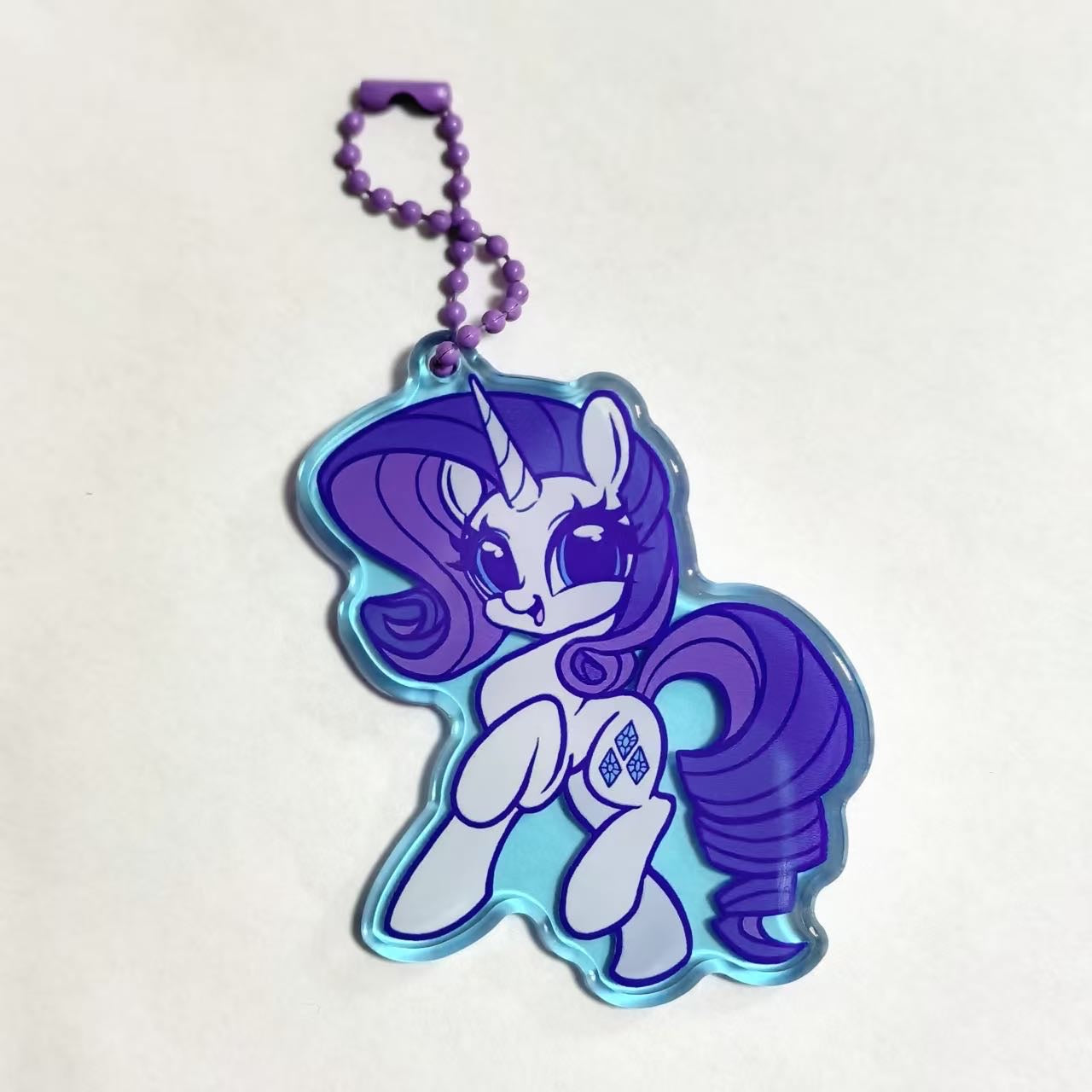 MLP Epoxy Acrylic Keychain