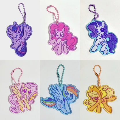 MLP Epoxy Acrylic Keychain