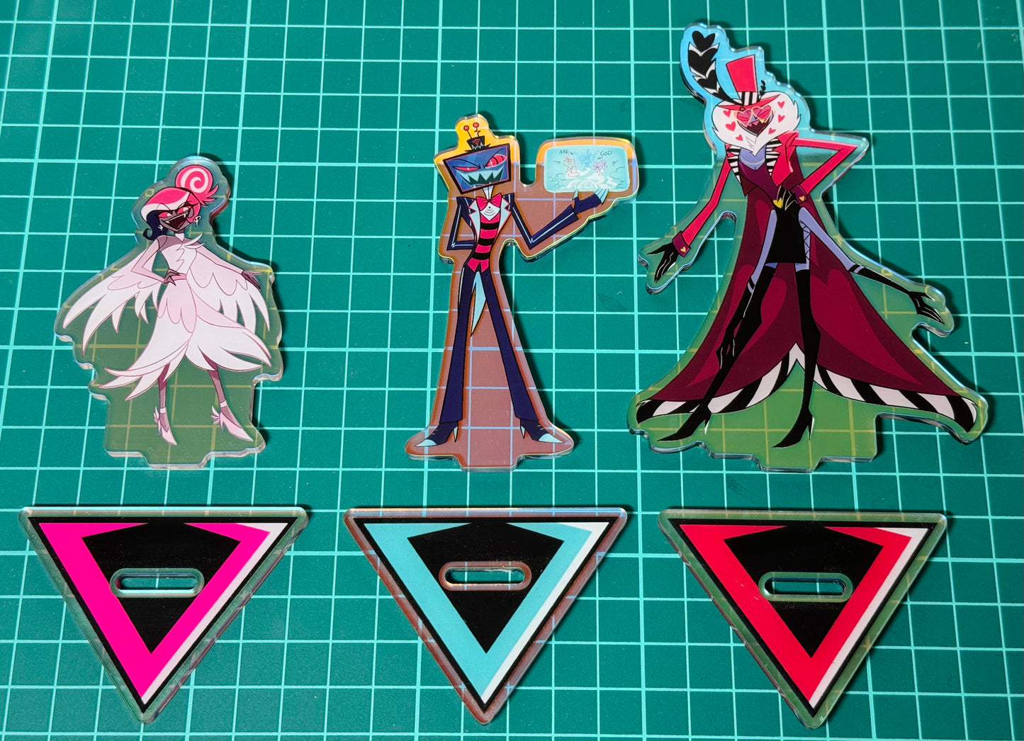 Once We Get Up There Vees Standees Set