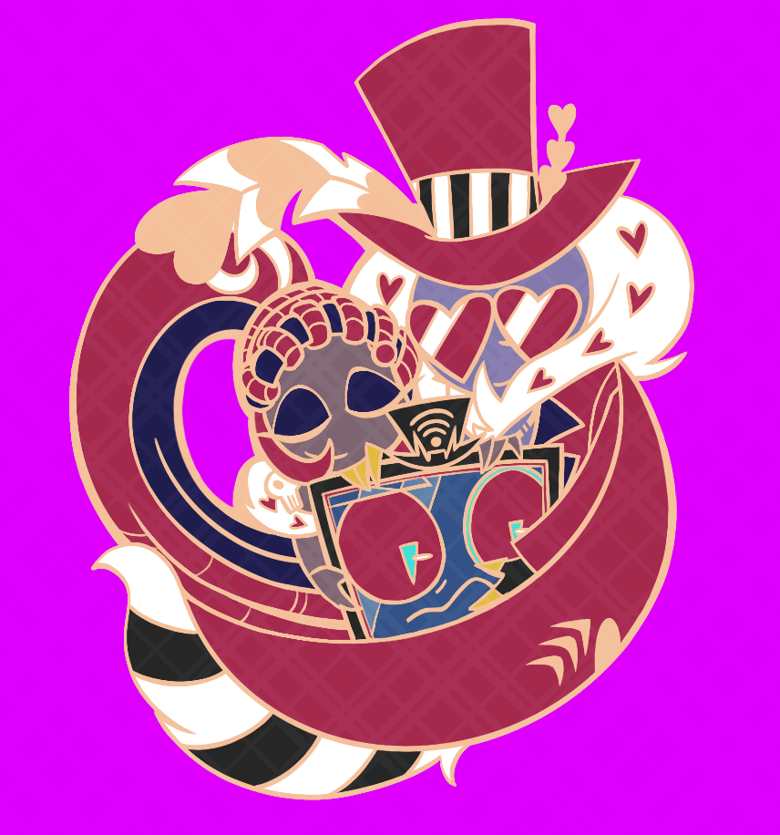HH The Vees Hard Enamel Pin