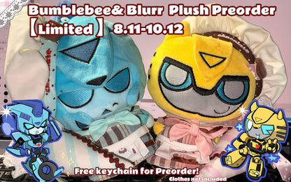 [Pre-order] bee & Blurr Plushie