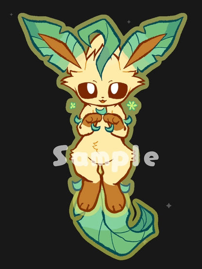 [Pre-order] Eeveelutions Tail-Wagging Acrylic Keychain