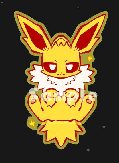 [Pre-order] Eeveelutions Tail-Wagging Acrylic Keychain