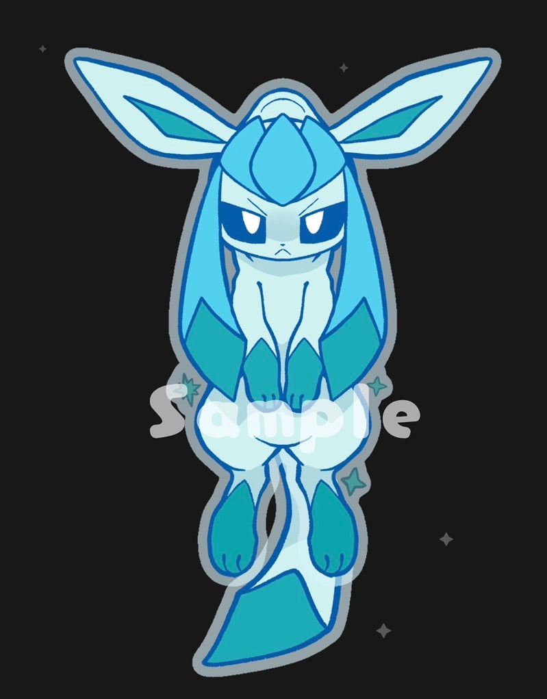 [Pre-order] Eeveelutions Tail-Wagging Acrylic Keychain