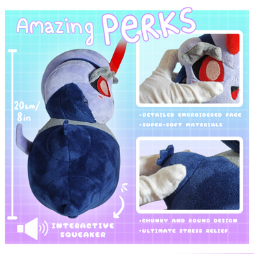 [Pre-order] SQUEAKSCREAM Plushie 20CM