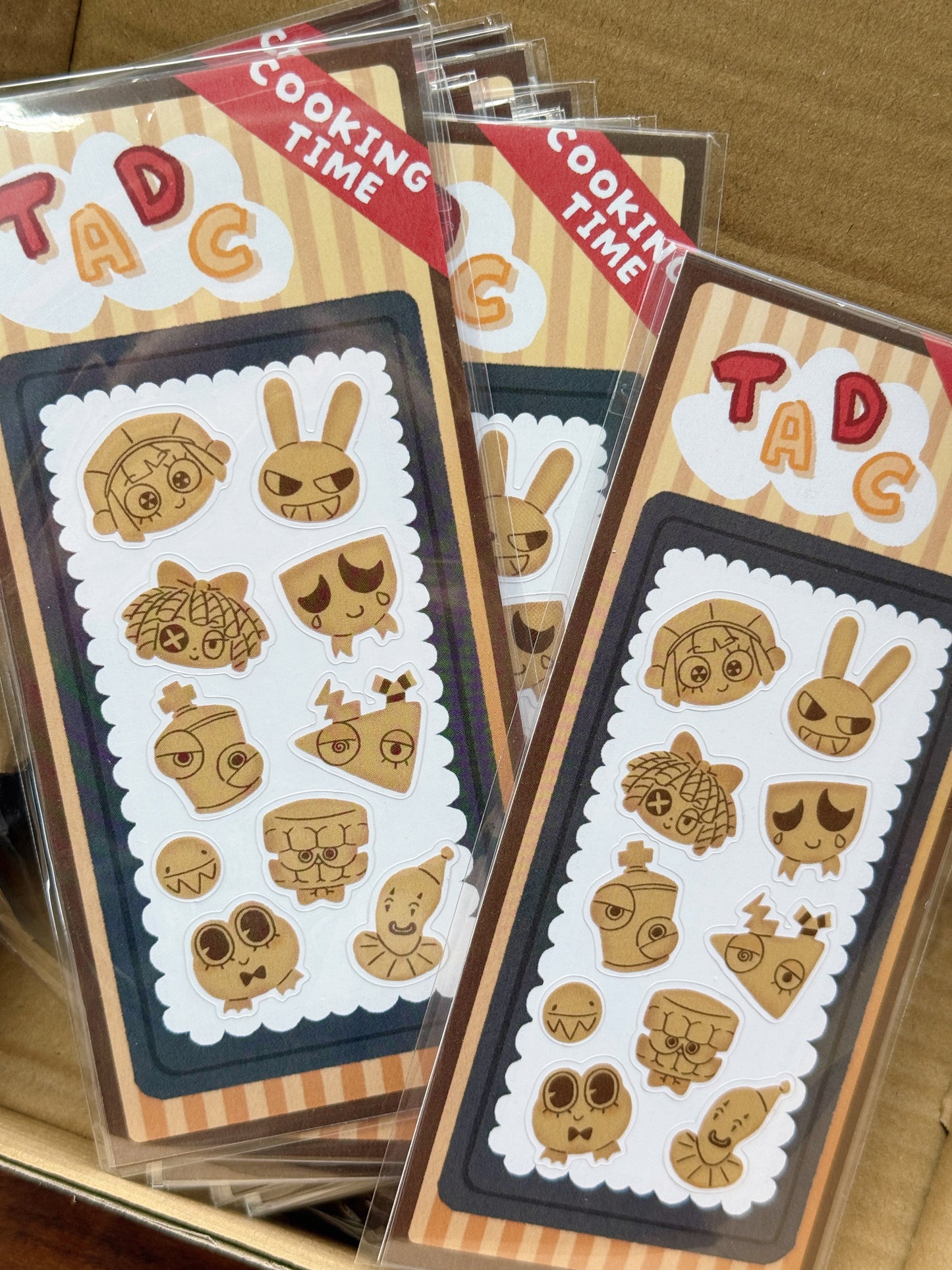 [In-stock] TADC Cookie Sticker