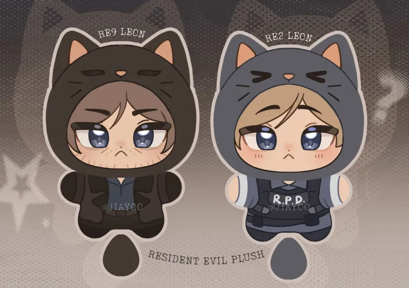 10 cm Resident Evil Leon Plushie