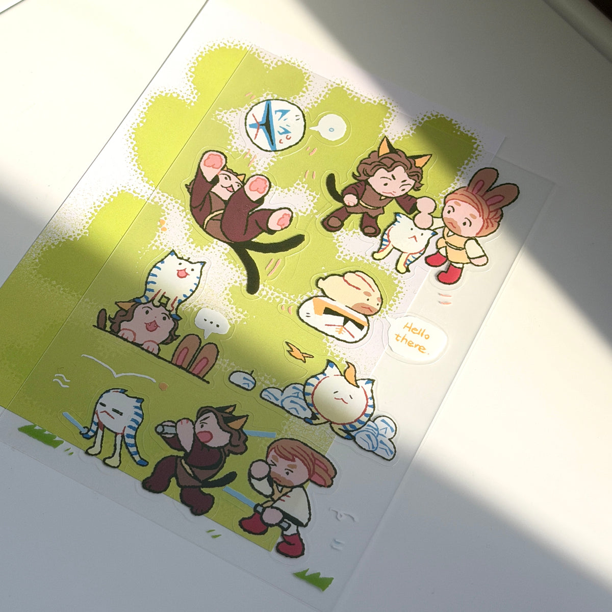 SW Water-proof Sticker Sheet