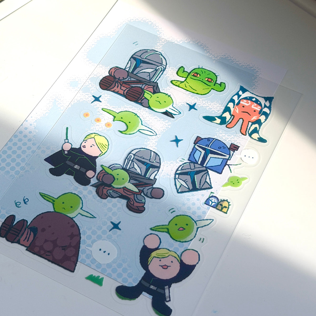 SW Water-proof Sticker Sheet
