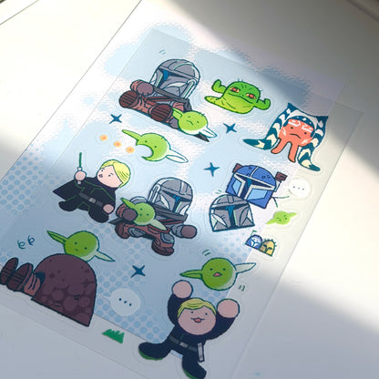 SW Water-proof Sticker Sheet