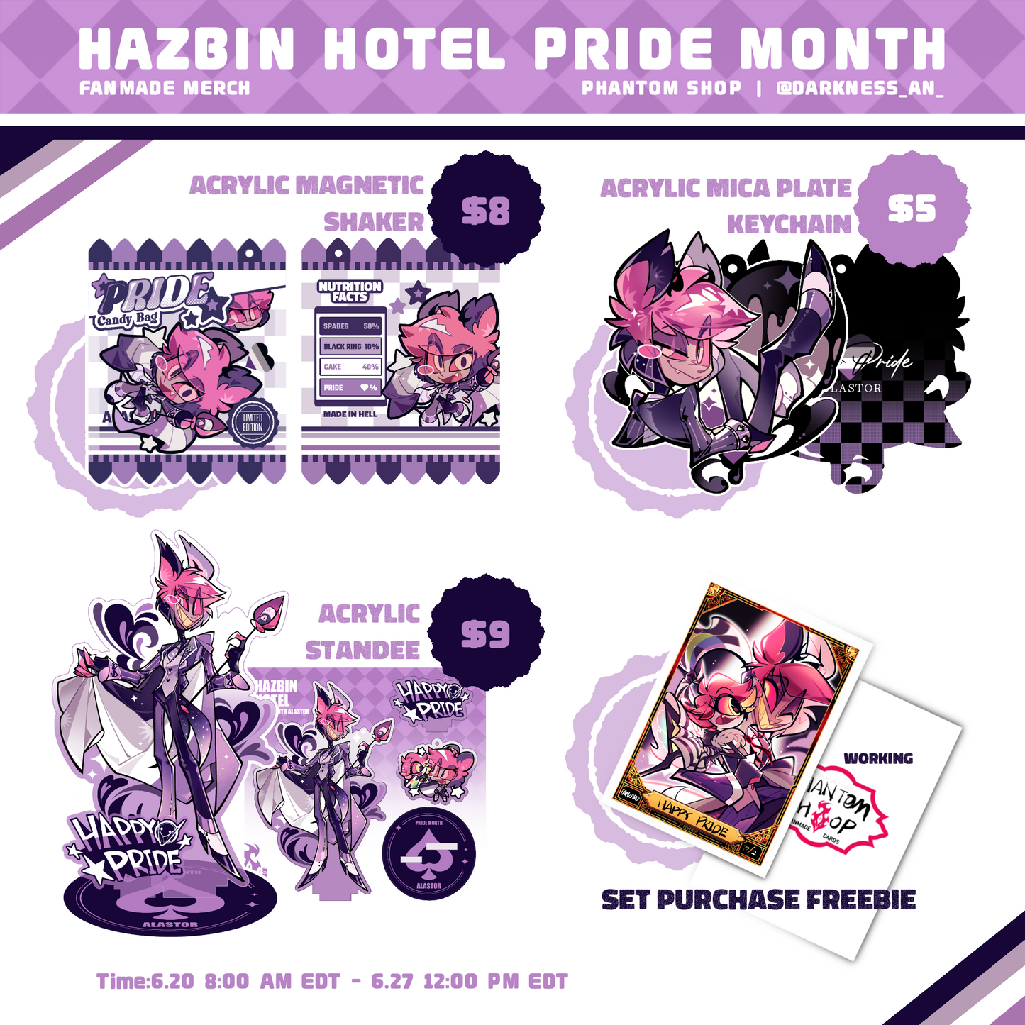 [Pre-order]HH Fanmade Merch|Pride Month
