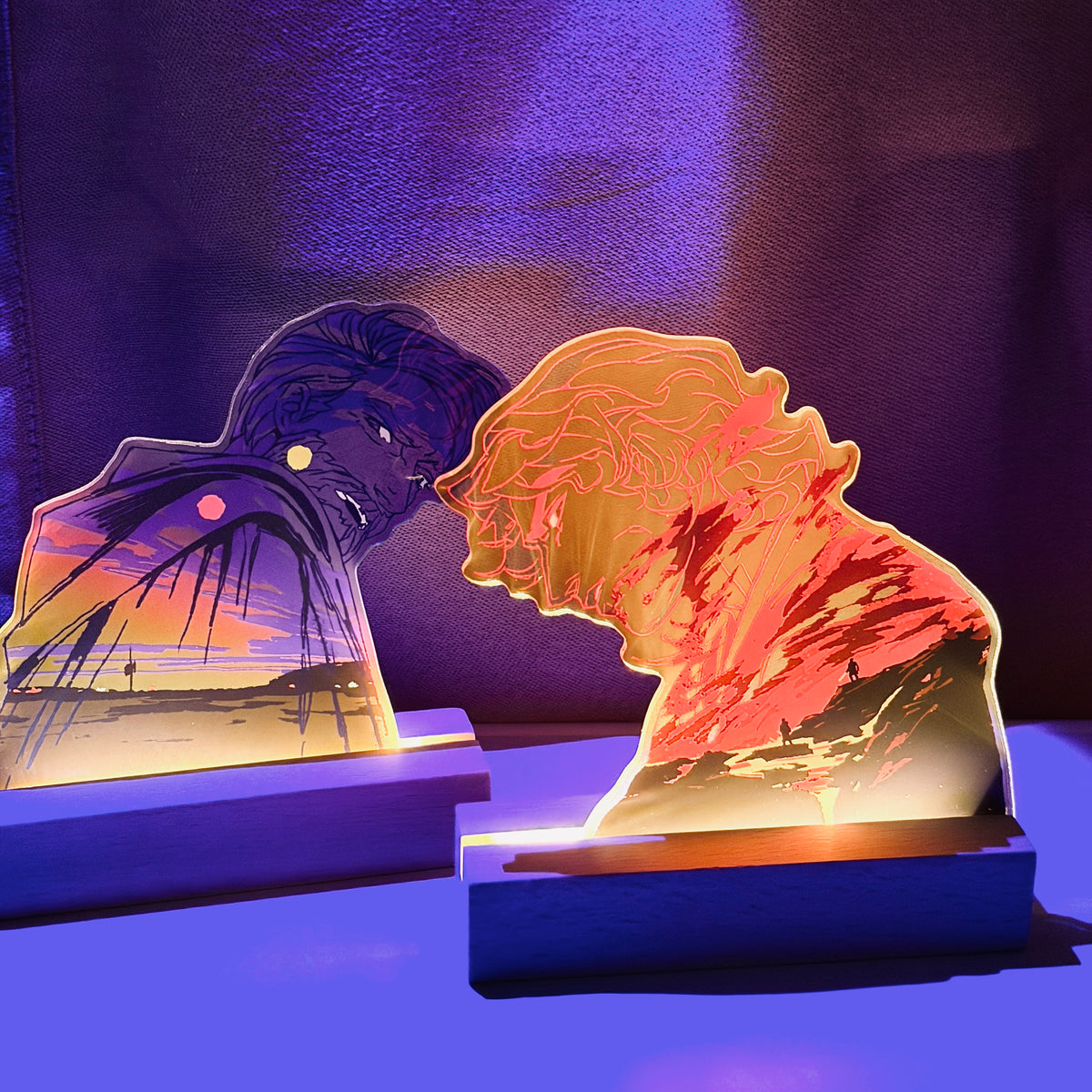 SW Night Stand/Acrylic light