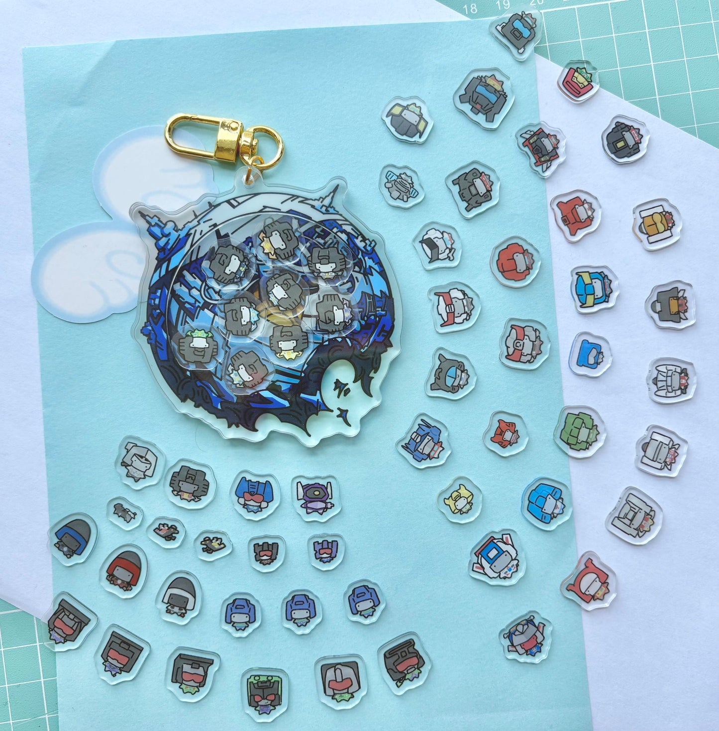[Pre-order] G1 TINIES!! - shaker charm + inserts