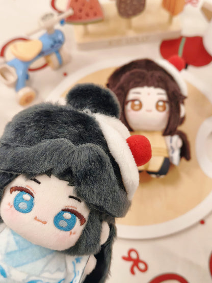 [Pre-order] Lan Xichen 10cm Printed Cotton Plush Doll (with Magnetic Dragon Horns & Hair Crown)
