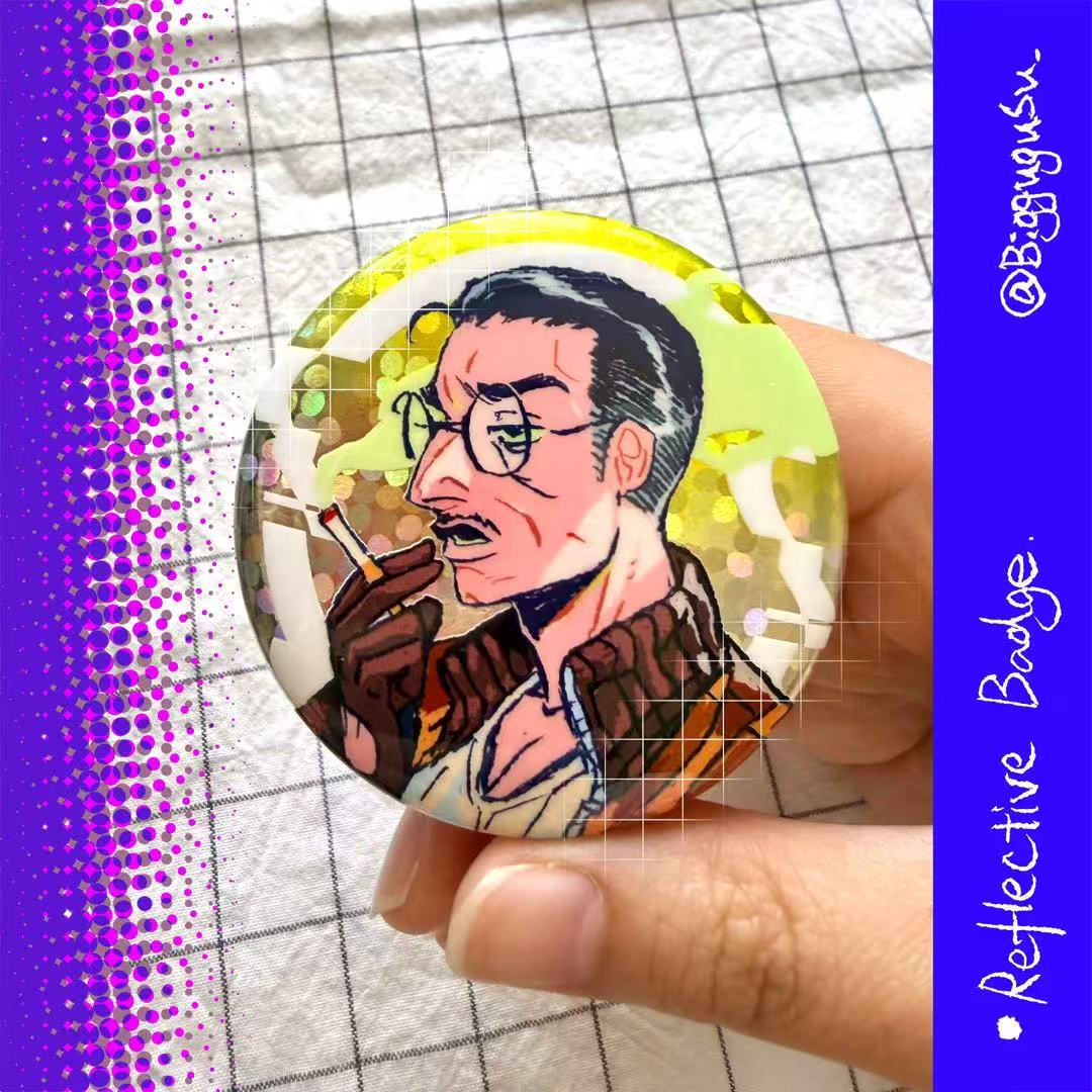 DE Reflective Badge