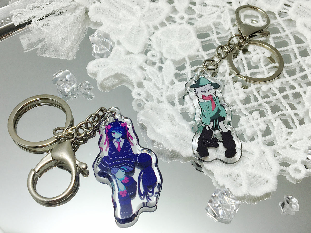 [Pre-order] Kris And Ralsei Keychains