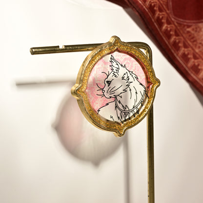 Sultan’s Game Stained-glass Style Metal Fridge Magnet