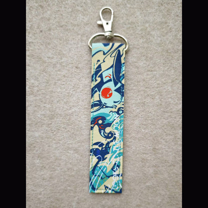 Iterators Double-Sided Woven Label Keychain