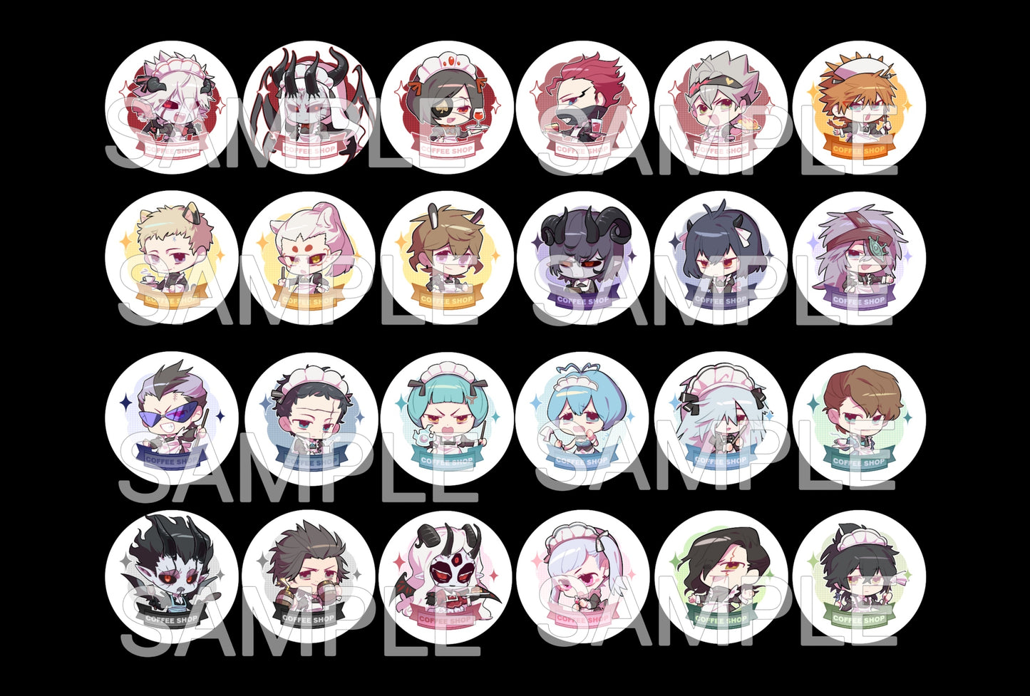 [Pre-sale] 58mm Badge Café Themed Merchandise