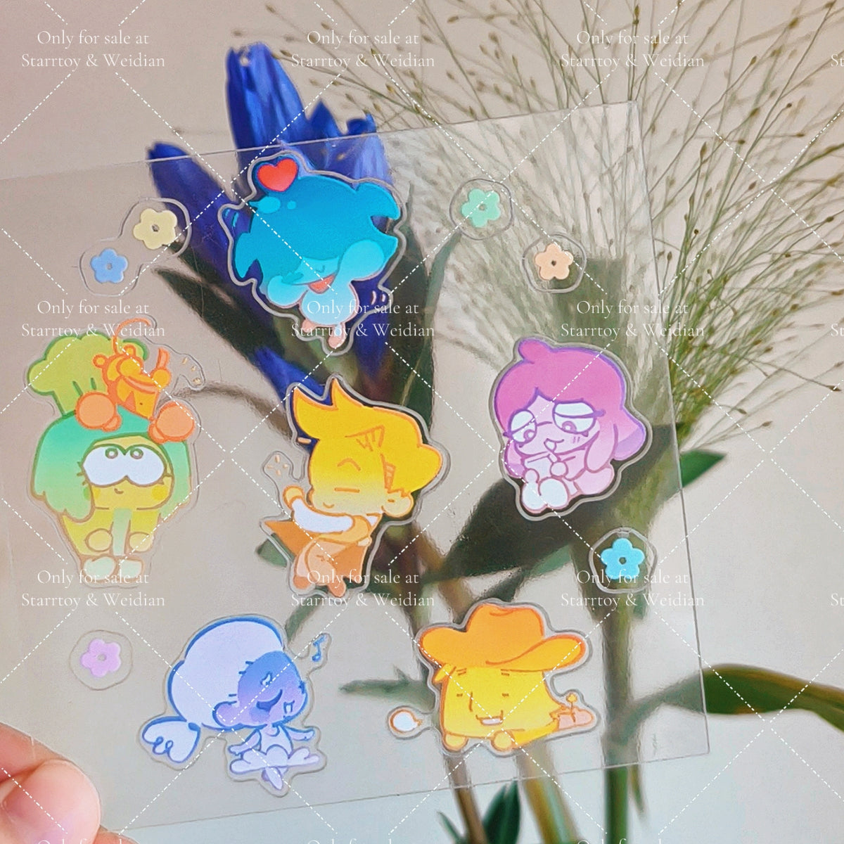[Pre-order] Flowers PVC Sticker
