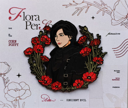 [Pre-order]Leon & Ada Enamel Pin
