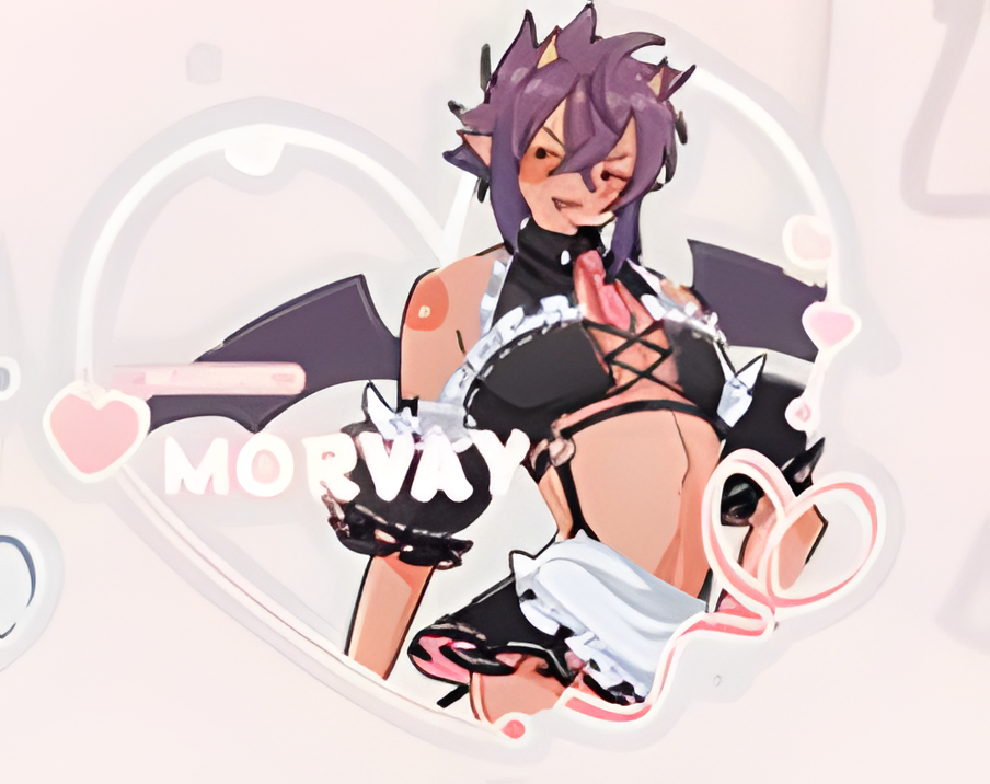 "at your service" sticker&Acrylic pendants