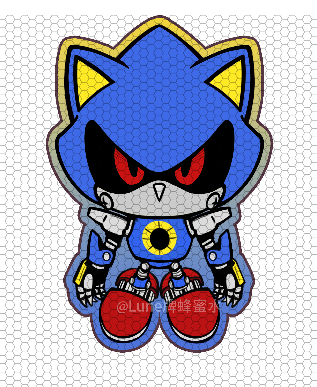 [Pre-order] Sonic Series Thick Acrylic Stand & Keychain