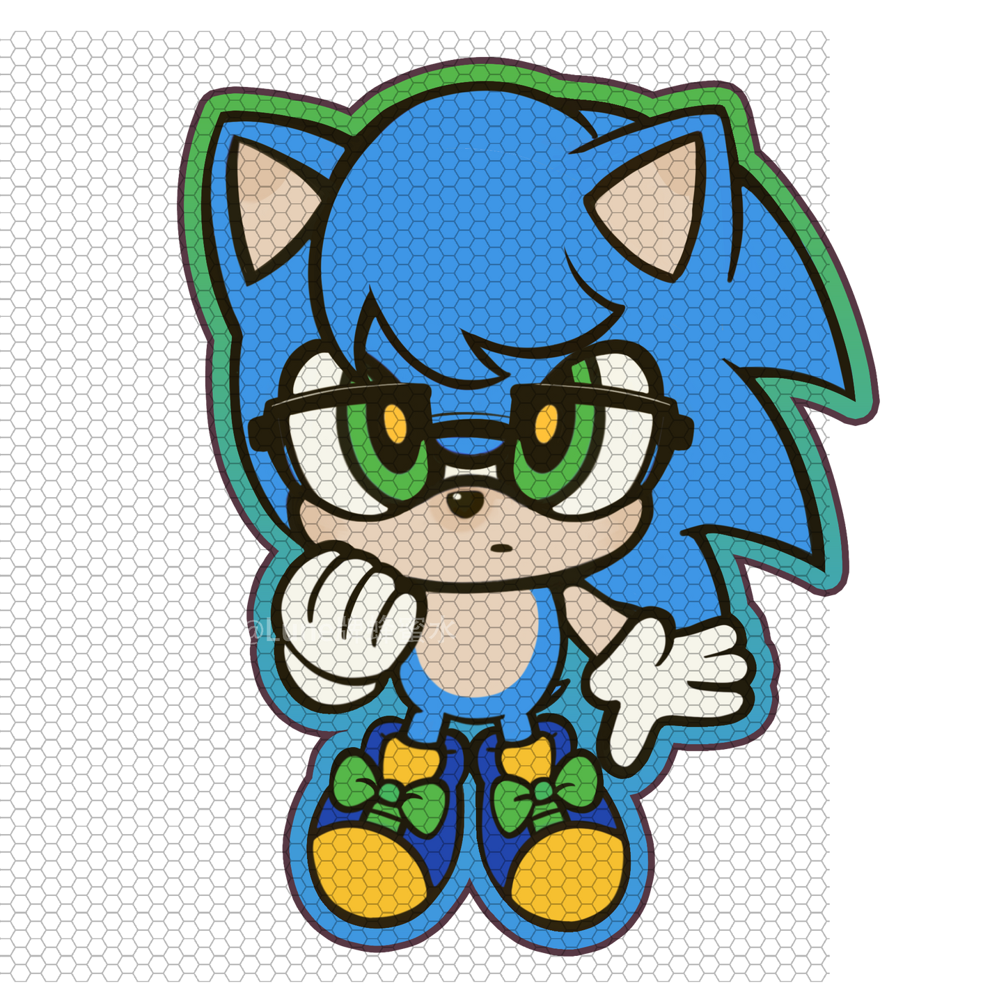 [Pre-order] Sonic Series Thick Acrylic Stand & Keychain