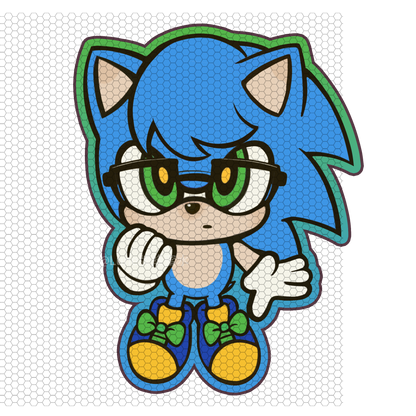 [Pre-order] Sonic Series Thick Acrylic Stand & Keychain