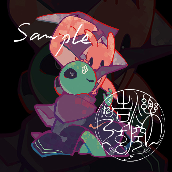 Iterators&Slugcats Acrylic Keychain