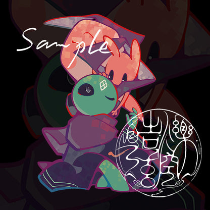 Iterators&Slugcats Acrylic Keychain