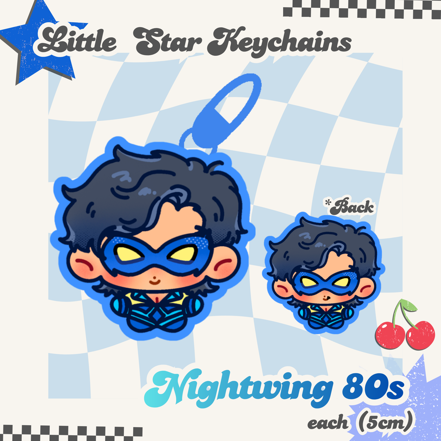 [Pre-sale]DC little star keychains