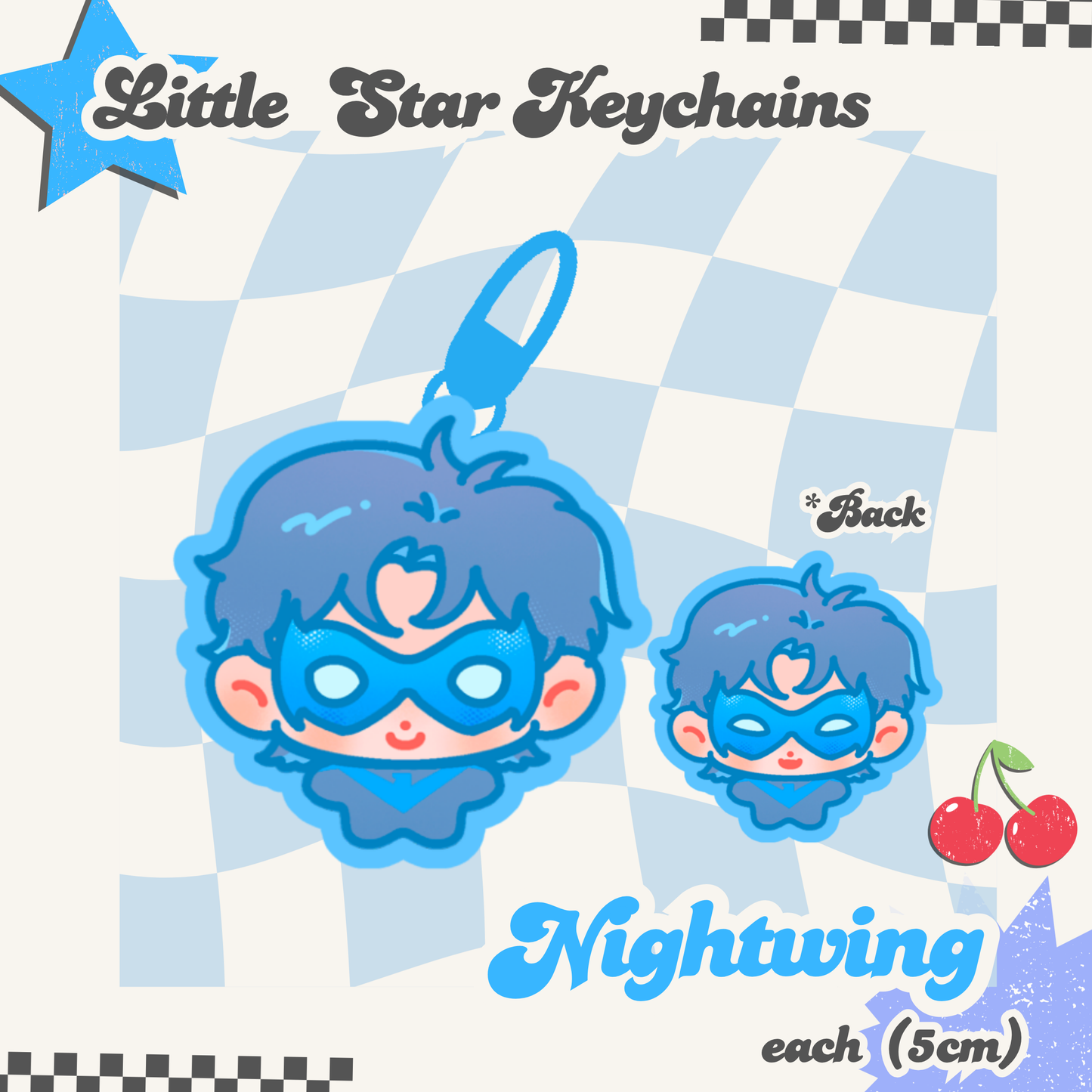[Pre-sale]DC little star keychains