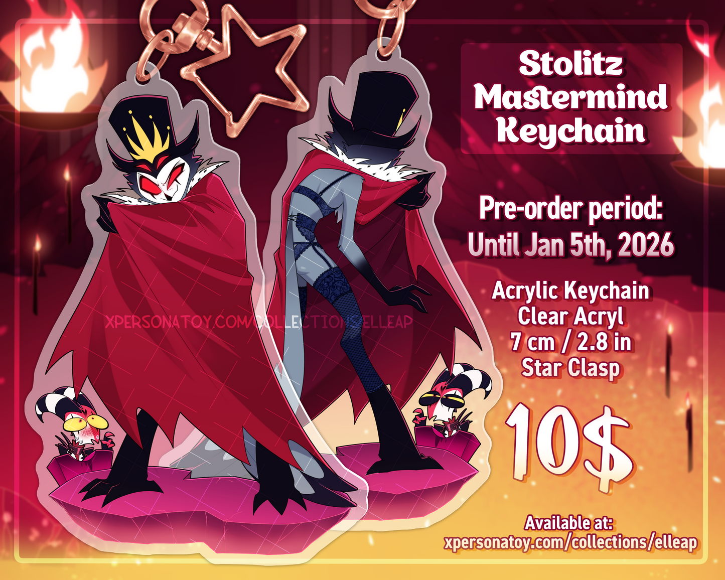 [Pre-order] Stolitz Mastermind Keychain