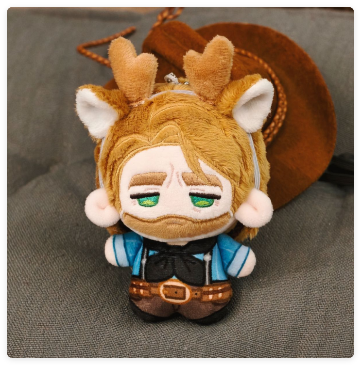 [Pre-order] NuNu-style plush doll Arthur / John / Charles