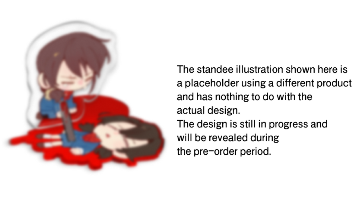 [Pre-order] Sakurada/Aki/Hasumi/Sae plush&Standee