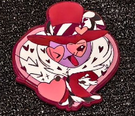 [Pre-order] Chibi Hell Hearts-Enamel pin